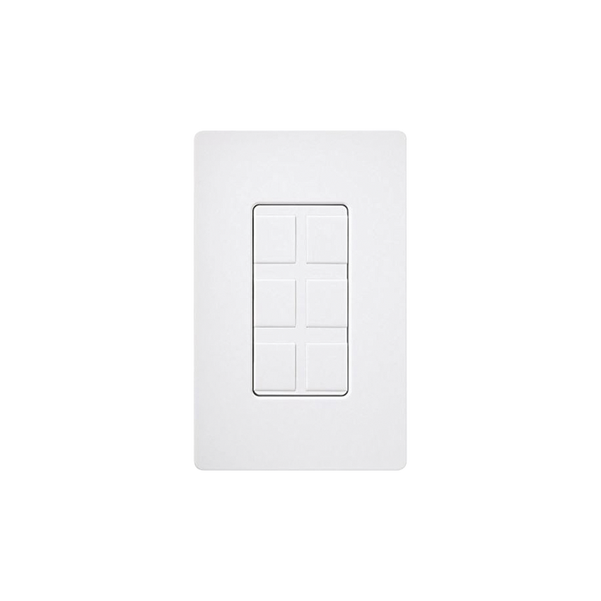 Caja de pared para contactos varios, 6 mini espacios.