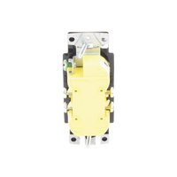 Tomacorriente, receptaculo convencional 120V, 15A, color negro.