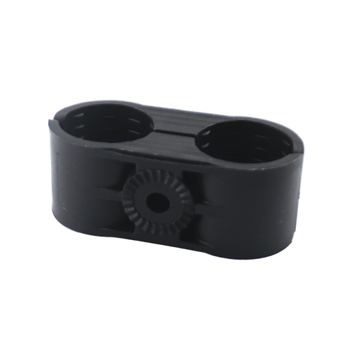 Paquete de 10 Sujetadores Plasticos Para Cable Coaxial de  1- 1/4"