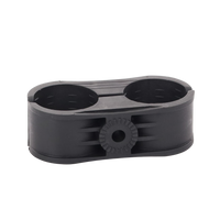 Paquete de 10 Sujetadores Plasticos Para Cable Coaxial de  1- 5/8"