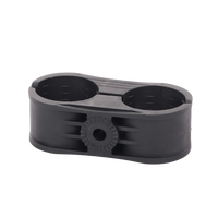 Paquete de 10 Sujetadores Plasticos Para Cable Coaxial de  1- 5/8"