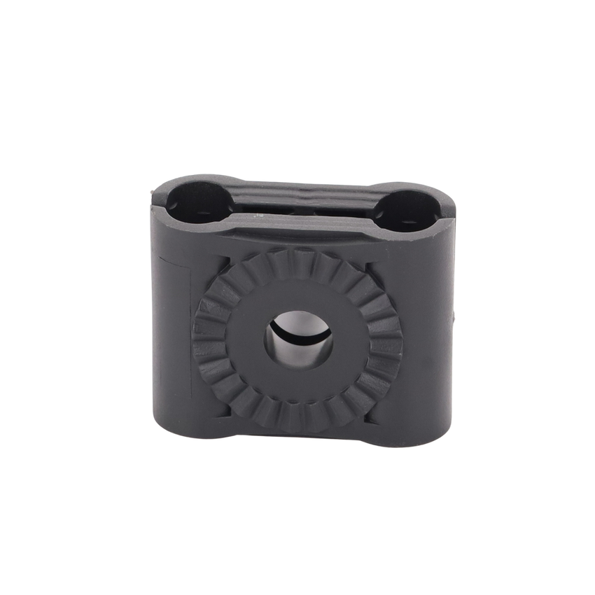 Paquete de 10 Sujetadores Plasticos Para Cable Coaxial de 3/8"