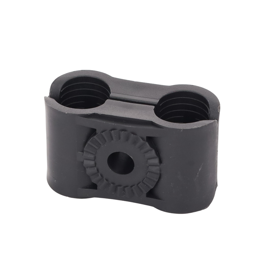 Paquete de 10 Sujetadores Plasticos Para Cable Coaxial de 5/8"