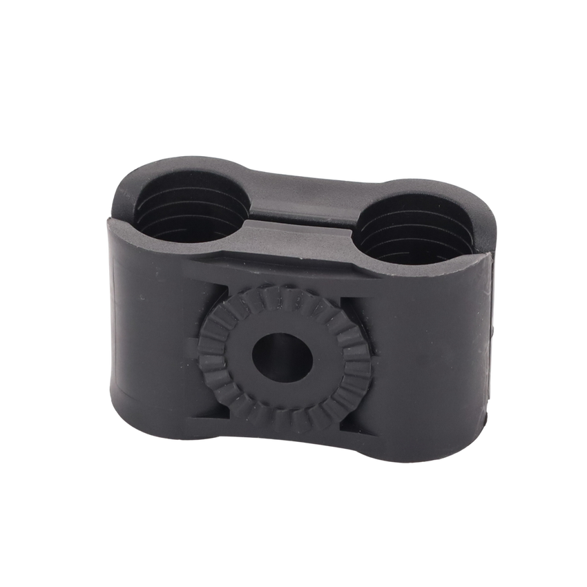 Paquete de 10 Sujetadores Plasticos Para Cable Coaxial de 5/8"