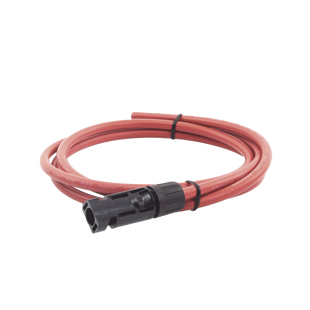 Cable Fotovoltaico, 1.5 m, Rojo, Calibre 10 AWG con Terminal MC4-M en un Extremo