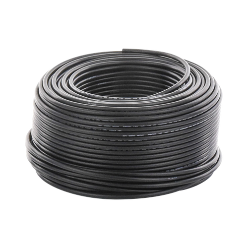 Cable Fotovoltaico Negro / 6mm² (10AWG) / Material COBRE /  2000V / Rollo de 100m