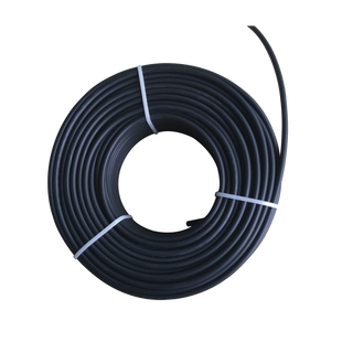 Cable Fotovoltaico Negro / 6mm² (10AWG) / Material COBRE / 2000V / Rollo de 50 m