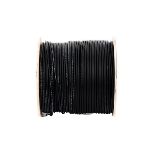 Carrete de 500 Metros / Cable Fotovoltaico Negro / 6mm² (10AWG) / Material COBRE /  2000 Vcc