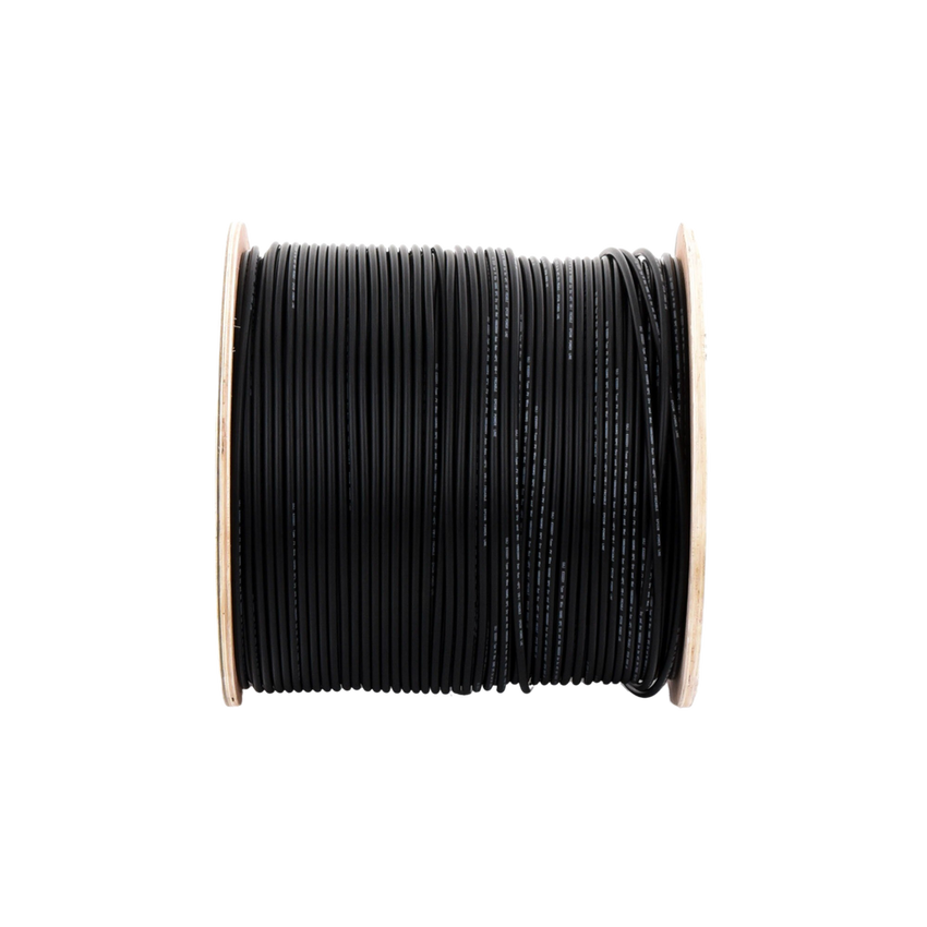 Carrete de 500 Metros / Cable Fotovoltaico Negro / 6mm² (10AWG) / Material COBRE /  2000 Vcc