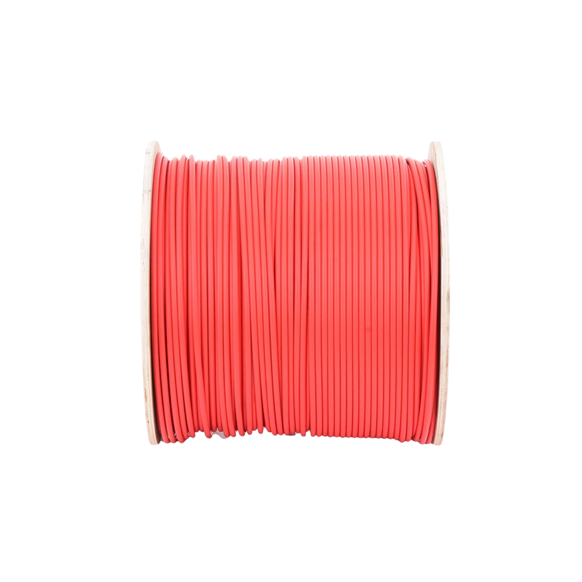 Carrete de 500 Metros / Cable Fotovoltaico Rojo  / Material COBRE / 6mm² (10AWG) / 2000 Vcc