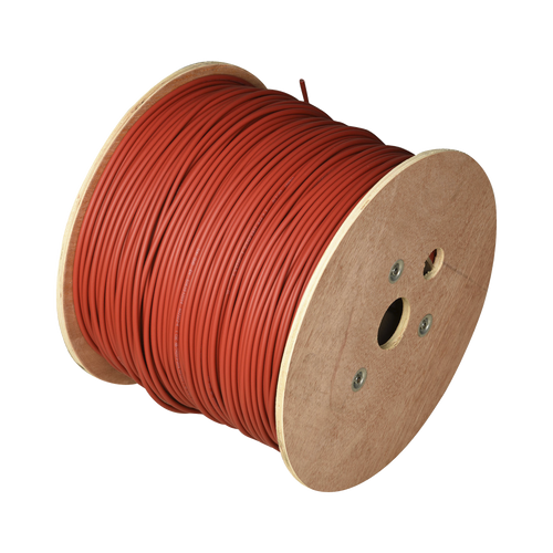 Carrete de 500 Metros / Cable Fotovoltaico / Rojo / 16 mm²  ( 6 AWG) / 2000 Vcc