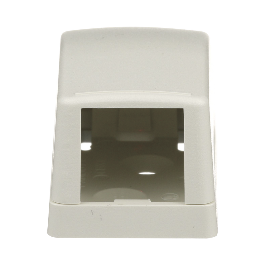 Caja de Montaje en Superficie, Para 1 Módulo Mini-Com, Color Blanco Mate
