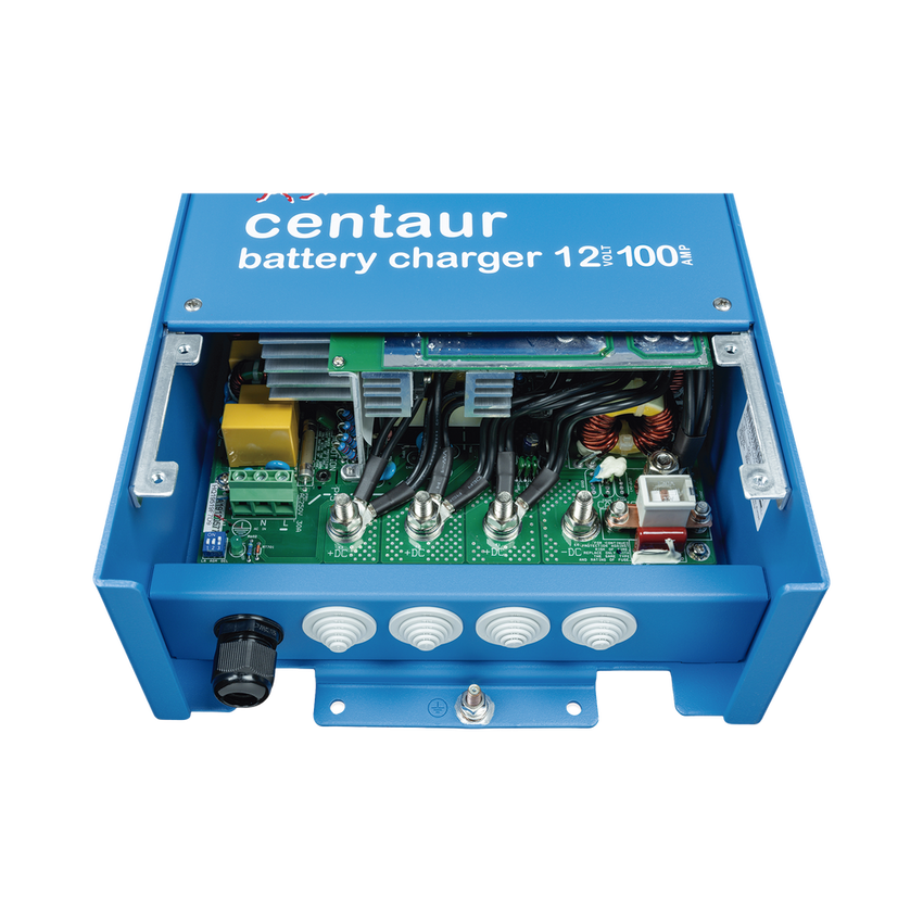 Centaur 12/100 / Cargador de Baterías 12V, 100A / Para Ambientes Marinos y Terrestres. /  Bancos de 240 a 600 Ah