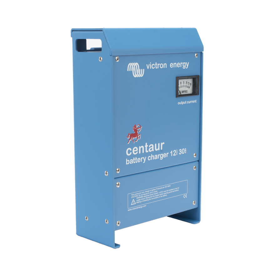 Cargador de Batería Centaur / Tecnología de Alta Frecuencia / Modelos 12-24 VDC / Carga 3 Etapas / 3 Salidas / Protección IP21
