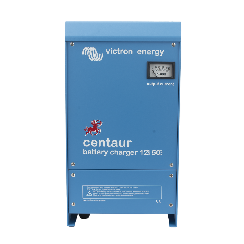 Centaur 12/50 / Cargador de Baterías 12V, 50A / Para Ambientes Marinos y Terrestres. /  Bancos de 200 a 500 Ah
