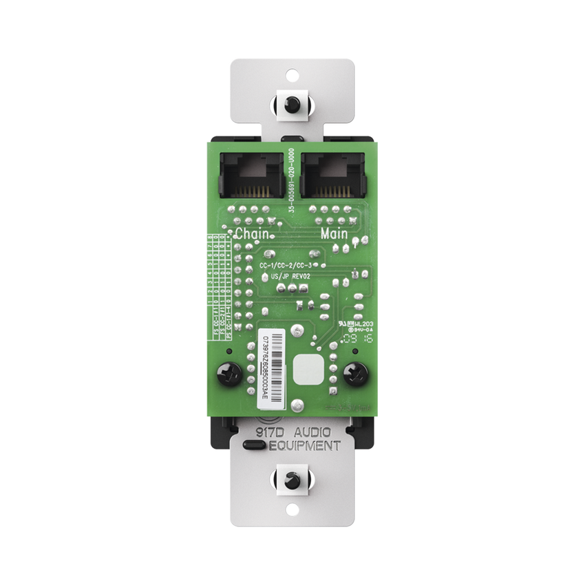 Contolador de Volumen y Selector de fuente 2 pasos | Compatible con Amplificadores Freespace, Veritas y Powerspace+ | Blanco