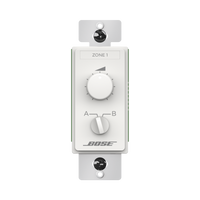 Contolador de Volumen | Selector de fuente 2 pasos | Blanco