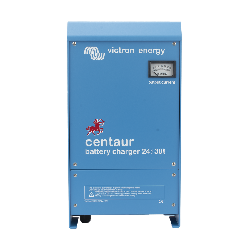 Centaur 24/30 / Cargador de Baterías 24V, 30A / Para Ambientes Marinos y Terrestres. /  Bancos de 120 a 300 Ah