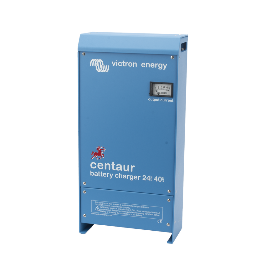 Centaur 24/40 / Cargador de Baterías 24V, 40A / Para Ambientes Marinos y Terrestres. /  Bancos de 160 a 400 Ah