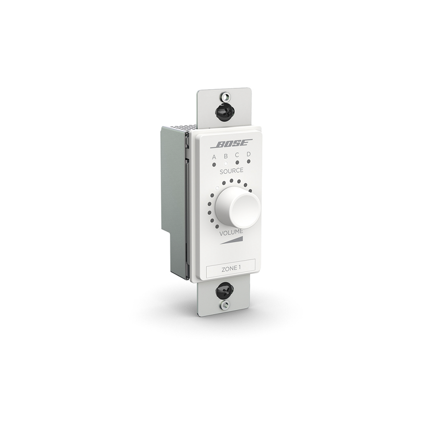 Control de volumen Digital | Selector de Fuente de Audio (A/B/C/D) | ControlCenter | Blanco