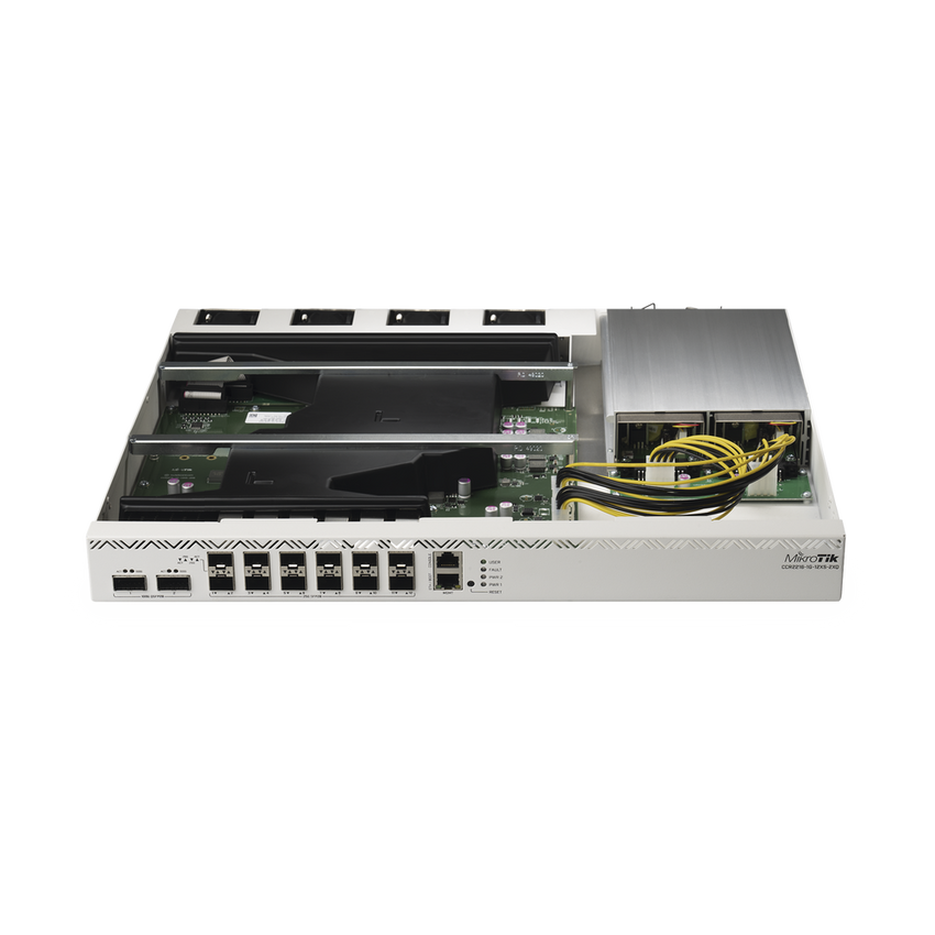 CCR2216-1G-12XS-2XQ, CPU 16 core, 12 SFP28 25 Gbps, 2 QSFP28 100 Gbps