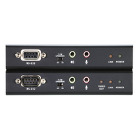 Extensor KVM HDBaseT™| DVI | USB | formato compacto (1920 x 1200 a 100m)