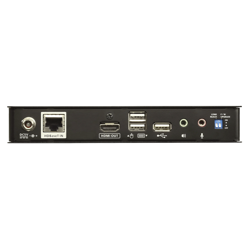 Kit Extensor KVM | 100m  | Conector HDMI | HDBaseT™ | Resolución 4K | USB 2.0 | Audio Estéreo