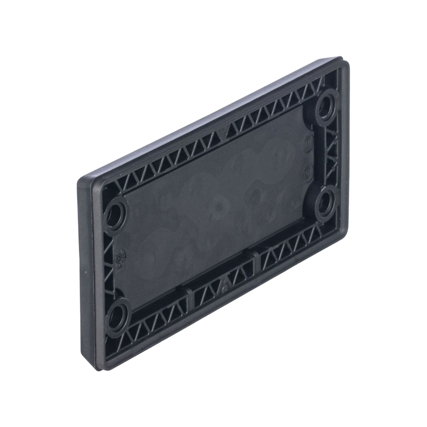 Pasacables Rectangular de Membrana, IP66, 3.39" x 1.42", 12 orificios, para Cables no Terminados. Color Negro