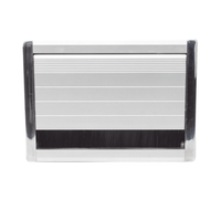 Caja Universal Vacía de 2 Módulos para Instalación en Escritorio (Voz, Datos, Video, Contactos Eléctricos), (No Incluye Accesorios)