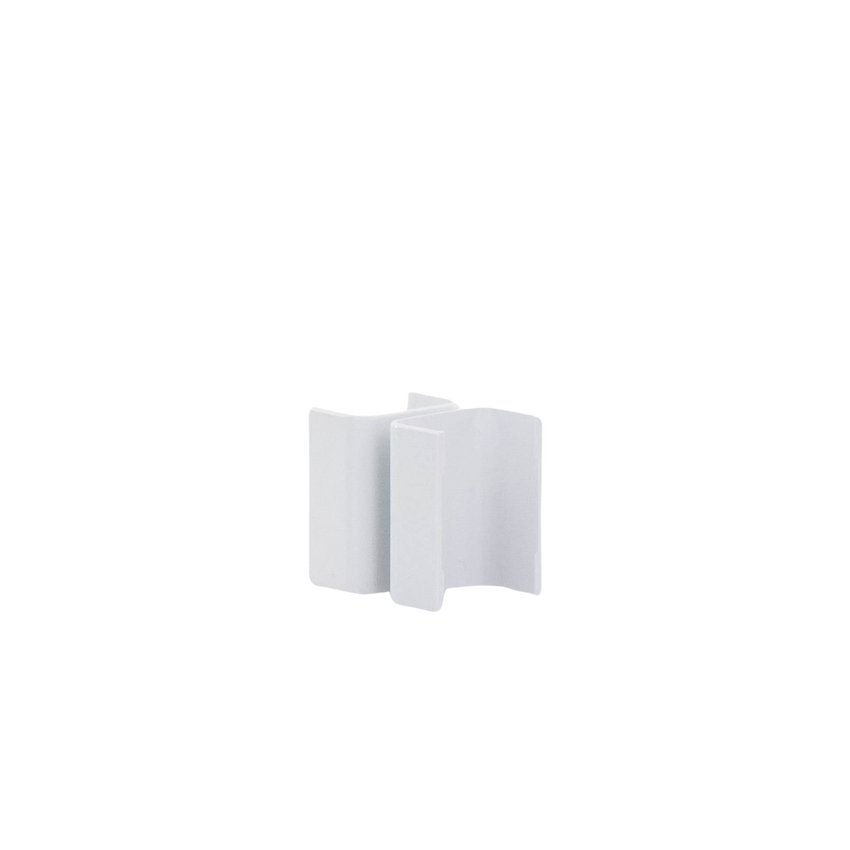 Unión recta, para uso con canaleta LD10, material ABS, Color Blanco