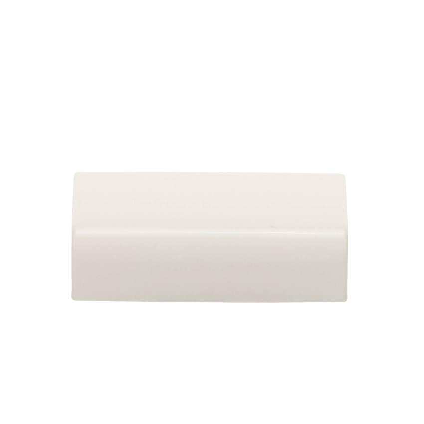 Unión recta, para uso con canaleta LD5, material ABS, Color Blanco Mate