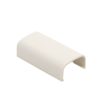 Unión recta, para uso con canaleta LD5, material ABS, Color Blanco Mate