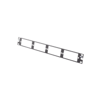 Patch Panel de Fibra Óptica, Para 4 Placas Acopladoras FAP o FMP, Color Negro, 1UR