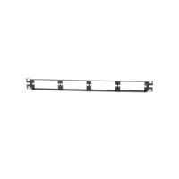 Patch Panel de Fibra Óptica, Para 4 Placas Acopladoras FAP o FMP, Color Negro, 1UR