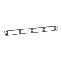 Patch Panel de Fibra Óptica, Para 4 Placas Acopladoras FAP o FMP, Color Negro, 1UR