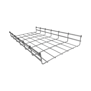 Charola Bimetálica Tipo Malla 54/300 mm, Ideal Para Utilizarse al Exterior o Zonas Húmedas, Hasta 258 Cables Cat6, Tramo de 3 Metros