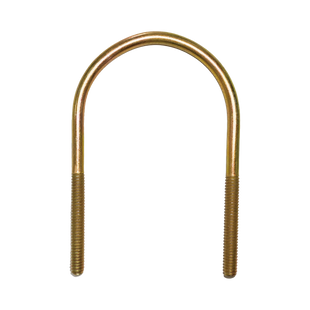 Abrazadera tipo U de 1" (25 mm) con acabado Tropicalizado, Es Ideal Para Utilizarse al Exterior o Zonas Húmedas (No incluye tuercas y arandelas)