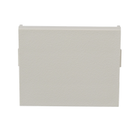 Módulo de Tapa Ciega (Inserto Ciego), de 1/2, Color Blanco Mate, 1 Pieza