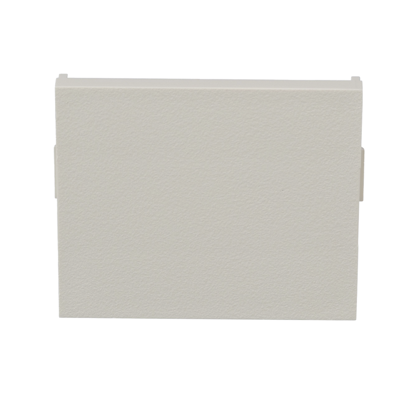 Módulo de Tapa Ciega (Inserto Ciego), de 1/2, Color Blanco Mate, 1 Pieza