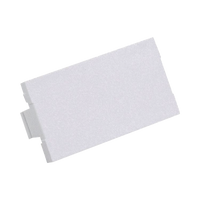 Módulo de tapa ciega (Inserto Ciego), de 1/3, Color Blanco Mate, 1 Pieza