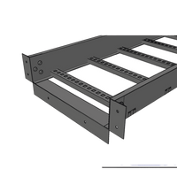 Conector de Escalera de Aluminio a Tablero (Caja) / Peralte 3 1/4" / Ancho 12" / Incluye Tornillería (CHCEC314X912K)