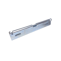 Clip Automático Mediano Para Unir Tramos de Charola Tipo Malla de 100 hasta 300 mm de Ancho, Compatible con todos los Peraltes, Acabado Electrozincado
