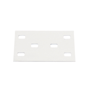 Cople para Uniones de Escalera de Aluminio / Plano / Peralte 3 1/4" / Incluye Tornilería