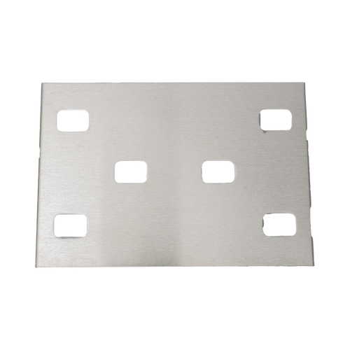 Cople para Uniones de Escalera de Aluminio / Plano / Peralte 3 1/4" / Incluye Tornilería