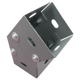 Derivación codo horizontal de 45 grados 65 X 65 mm, fabricado en lámina de acero al carbón