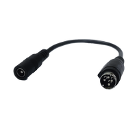 Adaptador Universal DC Hembra a Minidin 4 Pines Macho / Recomendado para DVR´s epcom / HIKVISION