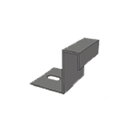 (CH-GFTB-EP) Grapa de fijcacion  para escalera tubular