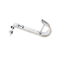 Soporte (Gancho) tipo J-Hook, hasta 14 cables Cat6, ideal para soportar cableado en los espacios de manipulación al aire, Para instalación en interior