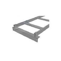 (CH-MT12TB-EP) Mensula terminal para escalera tubular de 12" de ancho
