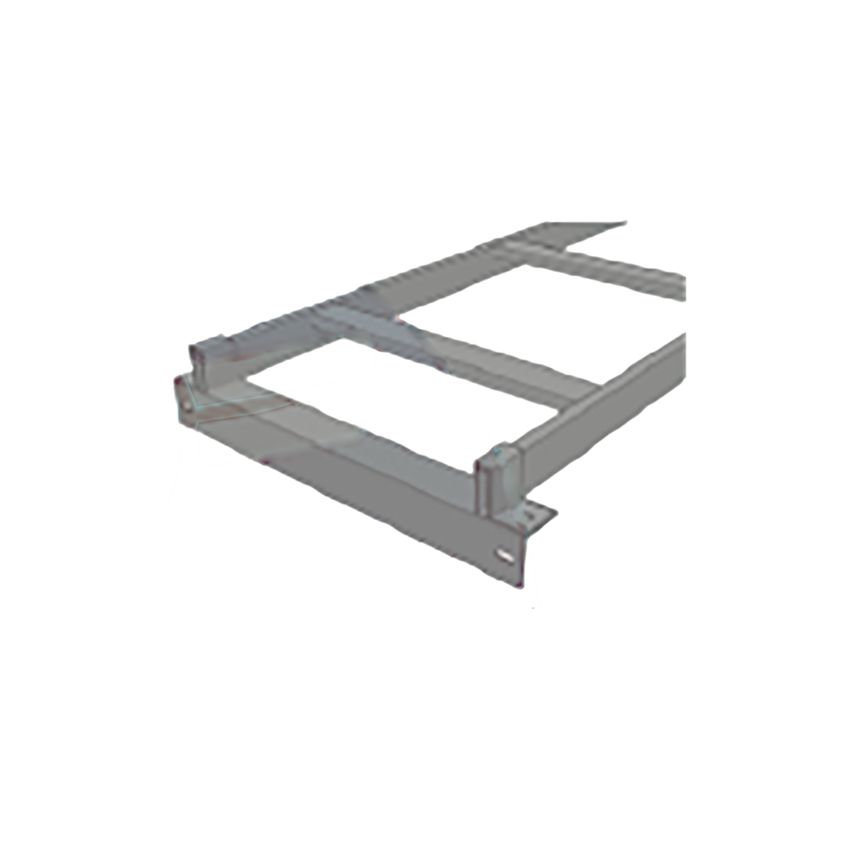 (CH-MT12TB-EP) Mensula terminal para escalera tubular de 12" de ancho